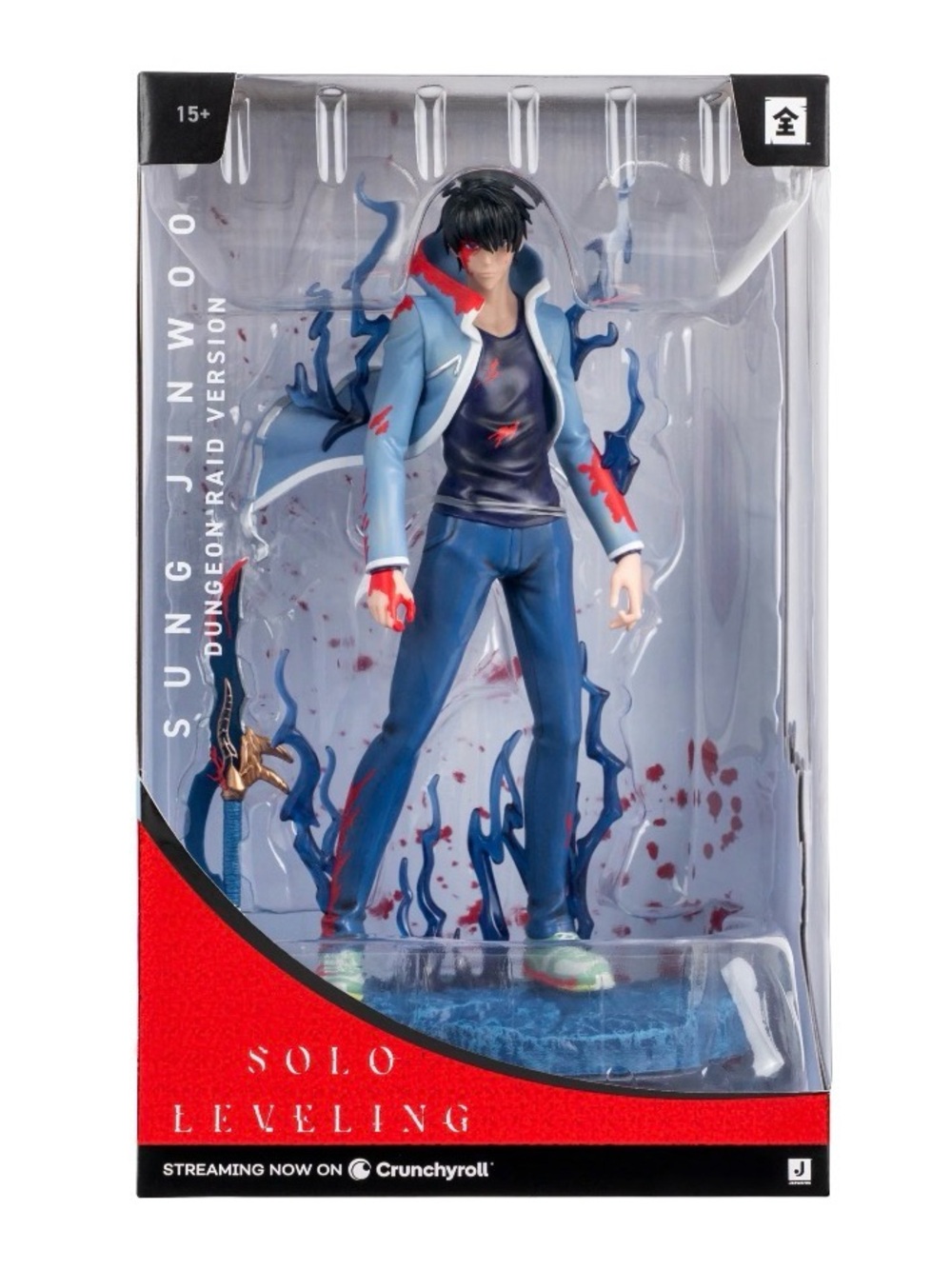 Total Anime SungJinwo 9-inch Collector’s Statue with Environmental Base. NEW !!